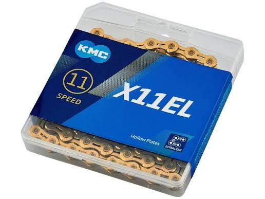 KMC X11EL Bicycle Chain – 11 Speed ( Gold)