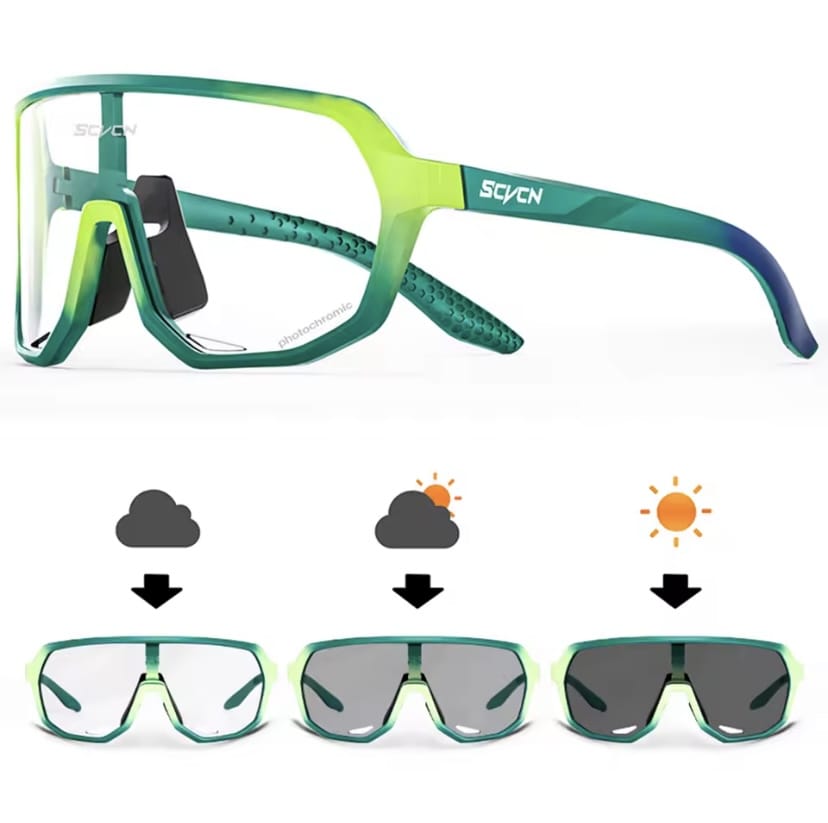 Scycn Photochromic Cycling Sunglasses