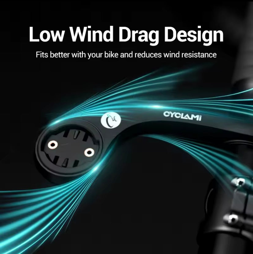 CYCLAMI Out-Front Bicycle Computer Mount