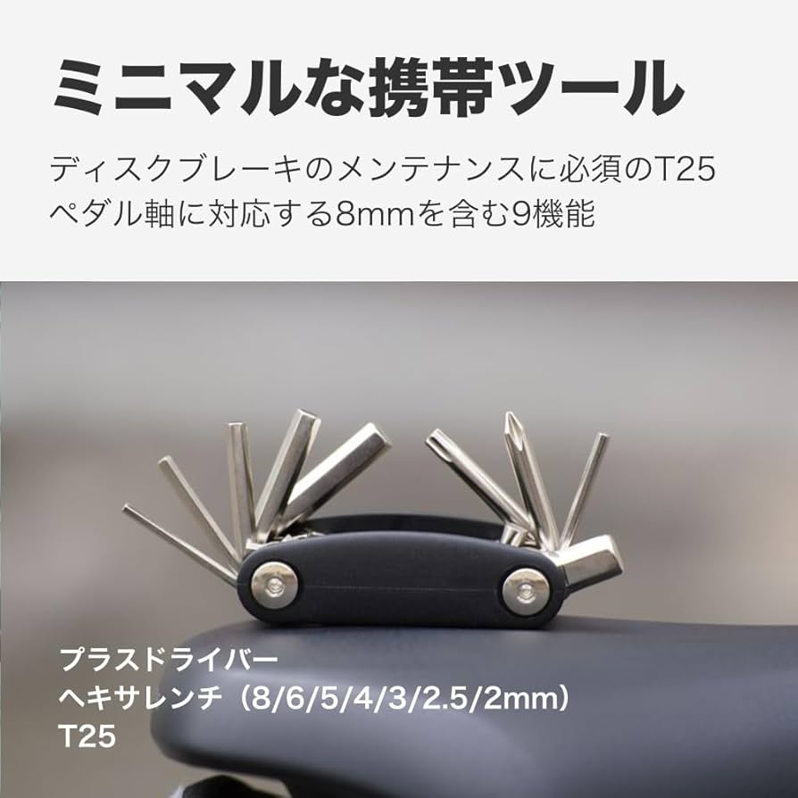 Serfas Bicycle Combo Kit 1 (Saddle Bag, Pump, Mini Tool, and Patch Kit)