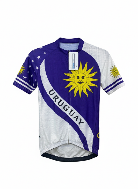 Coolmax Uruguay Cycling Jersey – Sun of May Edition