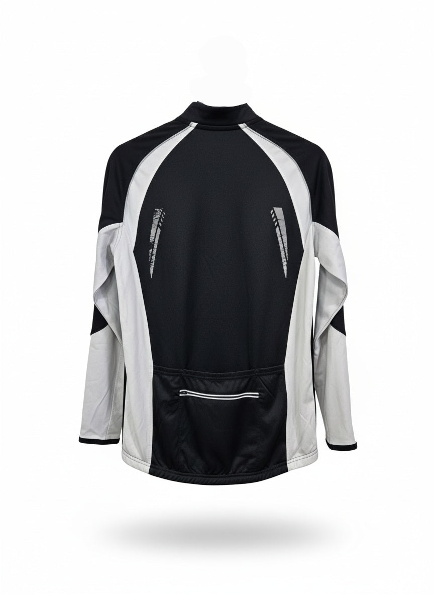 Black & White Performance Cycling Jersey