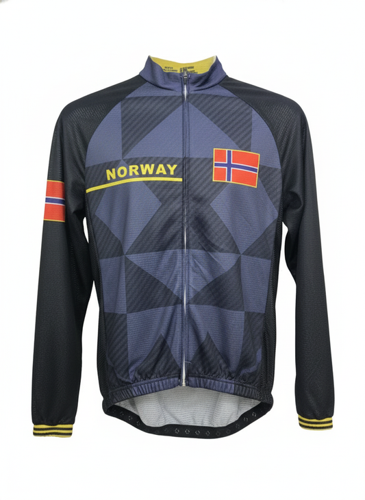 Norway National Cycling Team Jersey – Long Sleeve Edition