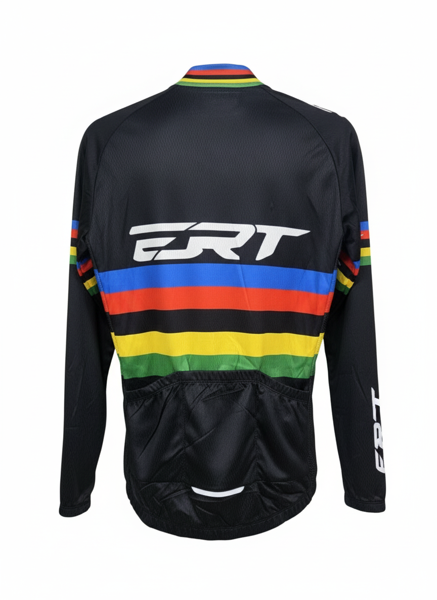 ERT Brazil Edition โ Long Sleeve Cycling Jersey