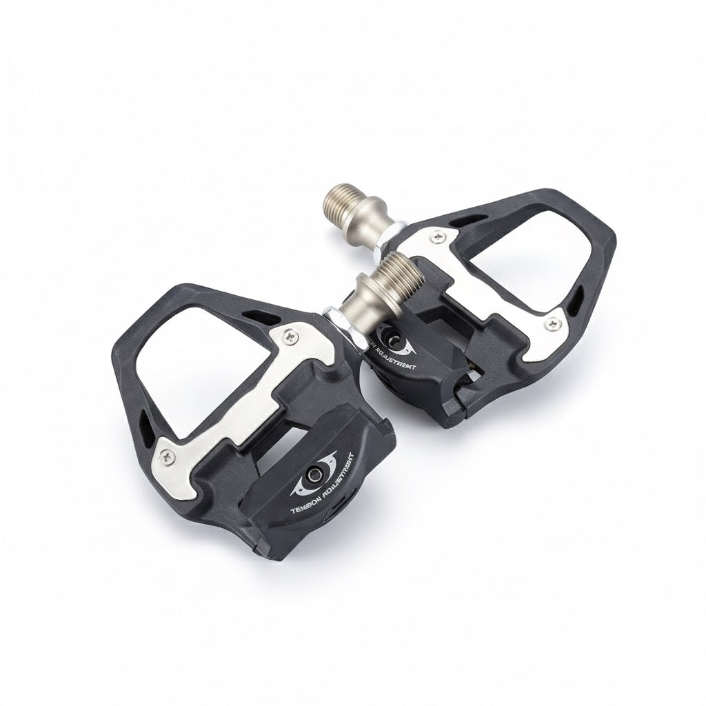 Racework Road Bike Clipless Pedals with Cleats