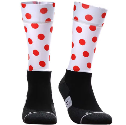 Polka Dot Climber Cycling Aero Socks