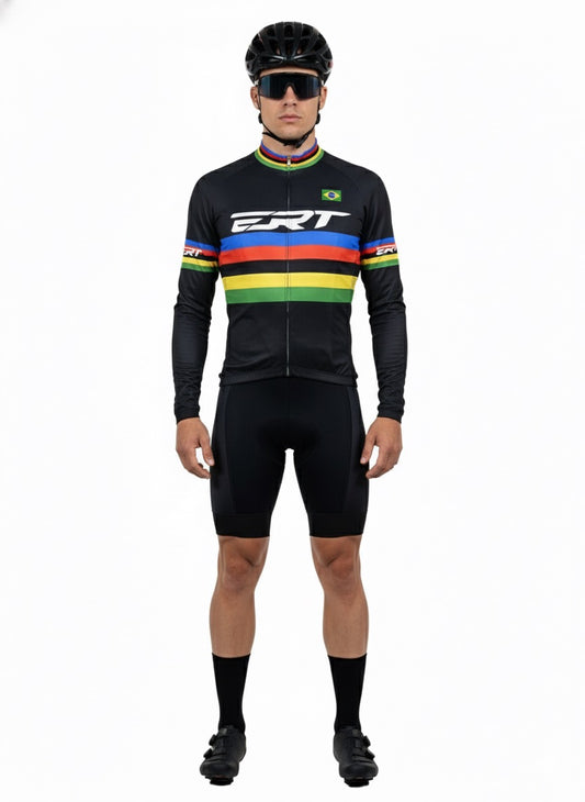 ERT Brazil Edition – Long Sleeve Cycling Jersey