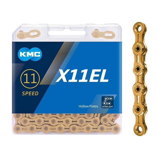 KMC X11EL Bicycle Chain – 11 Speed ( Gold)