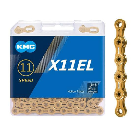 KMC X11EL Bicycle Chain – 11 Speed ( Gold)