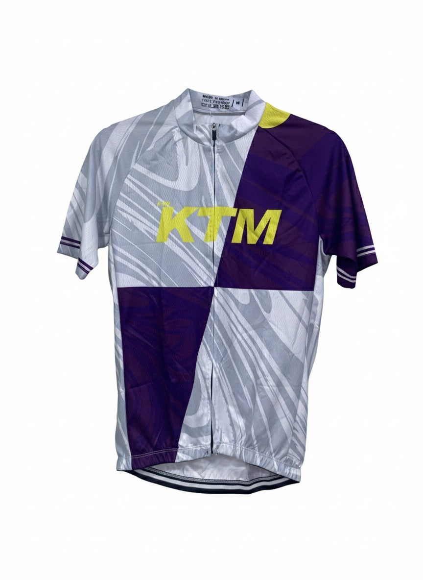 KTM Velocity Purple-White Cycling Jersey – Heritage Edition