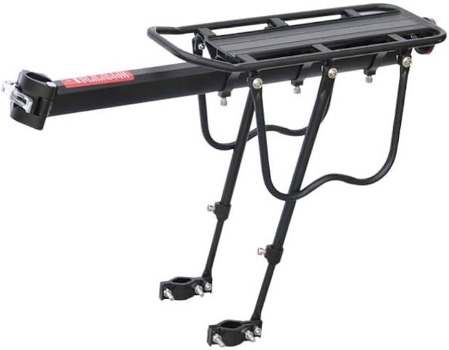 Adjustable Rear Bike Cargo Rack – Aluminum Alloy