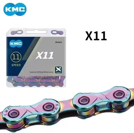 KMC X11 Bicycle Chain – 11 Speed (Aurora)