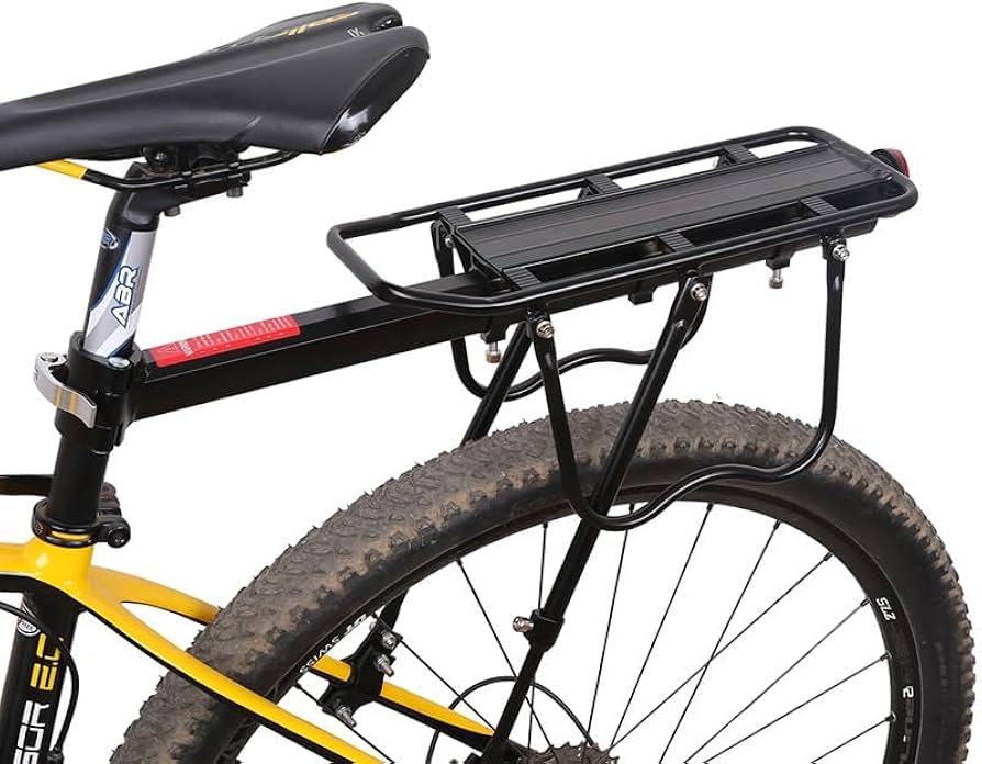 Adjustable Rear Bike Cargo Rack – Aluminum Alloy