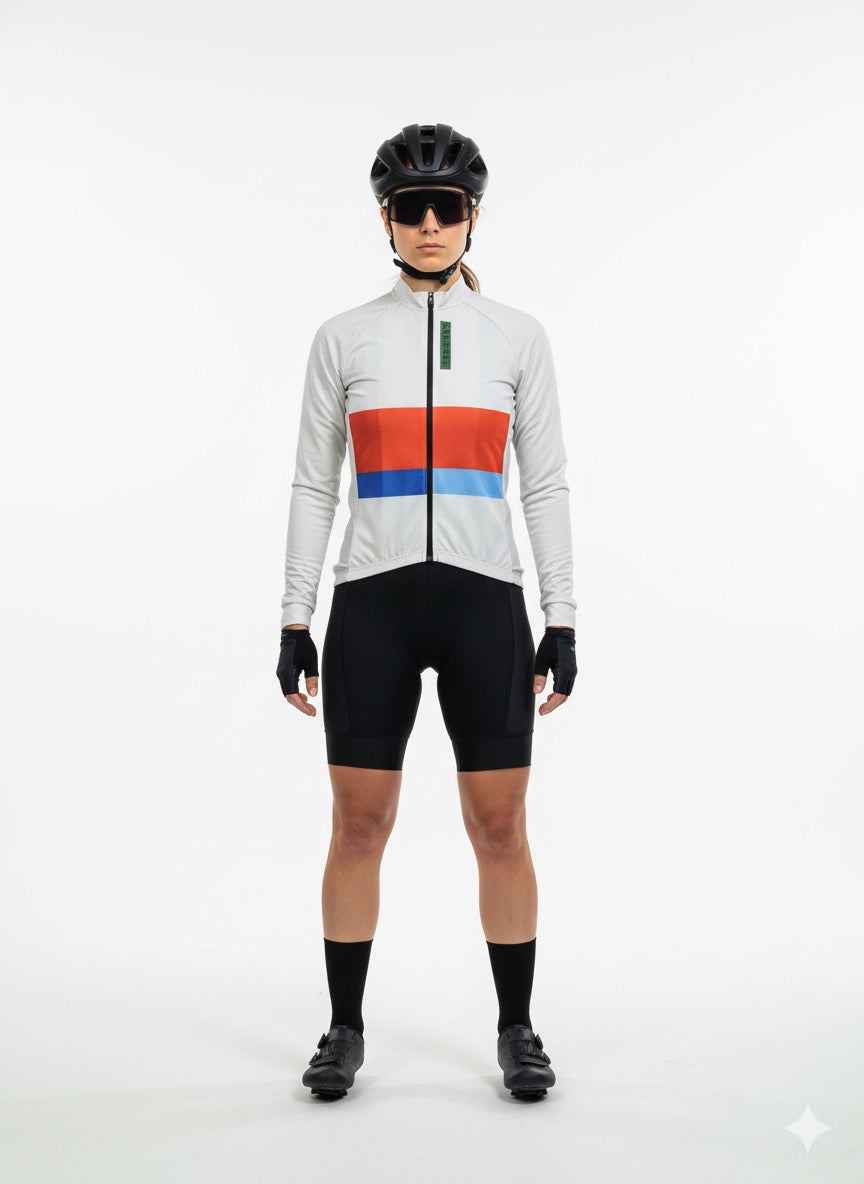 EYESSEE Minimalist Striped Jersey – Long Sleeve Edition