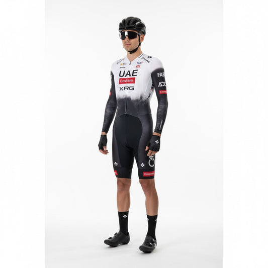 UAE Team Emirates Long Sleeve Cycling Skinsuit – Pro Aero Race Suit