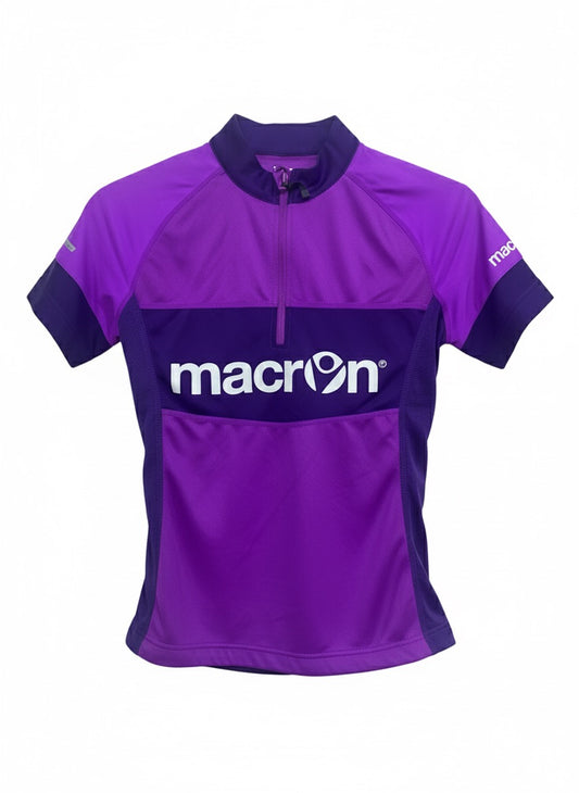 Macron Violet Performance Cycling Jersey – Dual Purple Edition