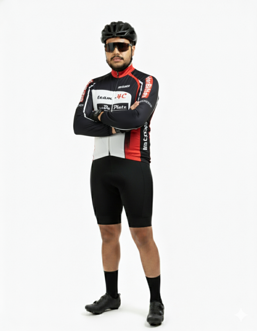 Bioracer Team 4C – Long Sleeve Cycling Jersey