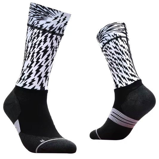Lightning Strike Cycling Aero Socks