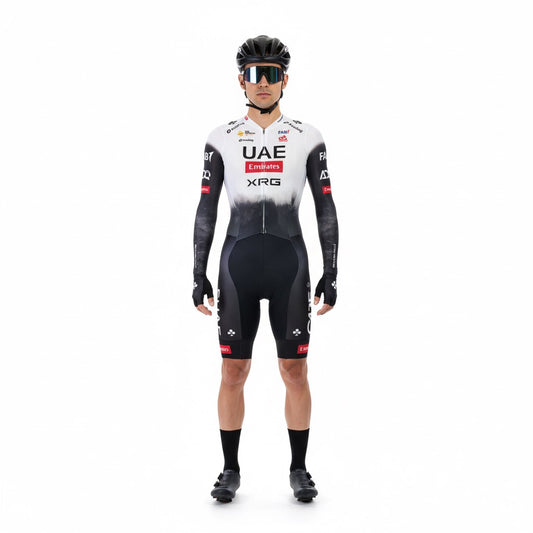 UAE Team Emirates Long Sleeve Cycling Skinsuit – Pro Aero Race Suit