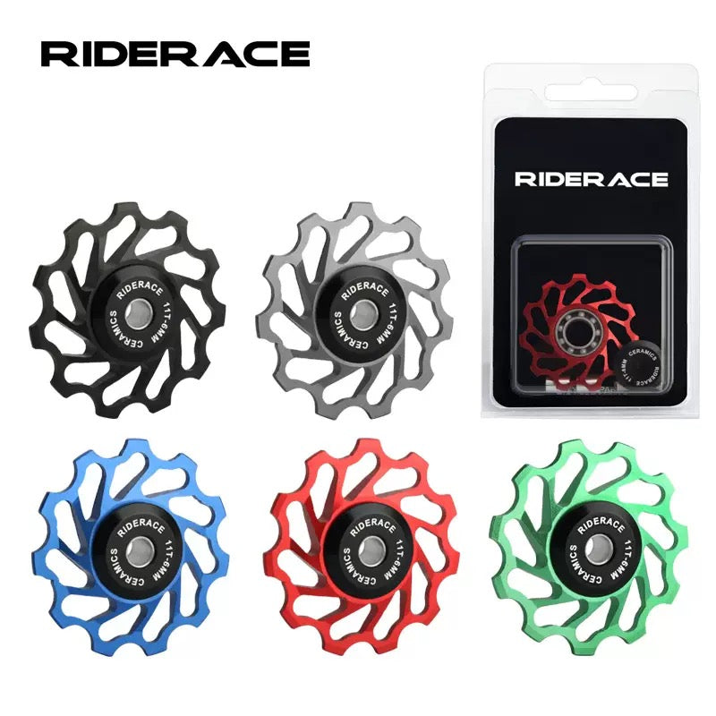 RIDERACE Ceramic Bearing Jockey Wheel