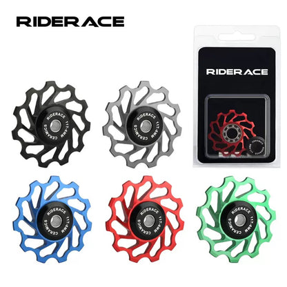 RIDERACE Ceramic Bearing Jockey Wheel