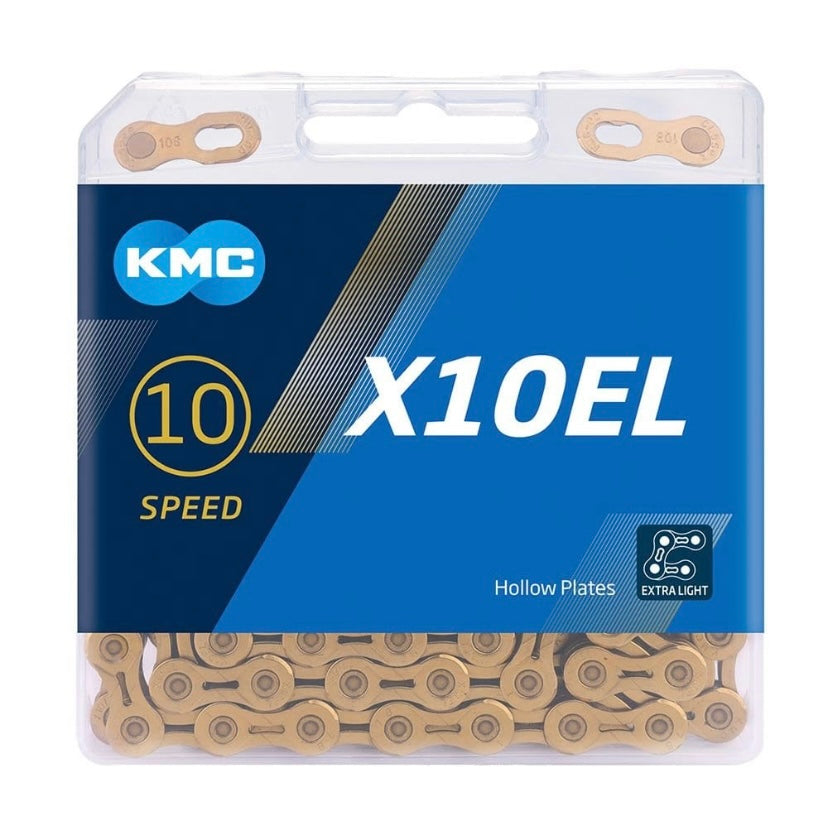 KMC X10EL Bicycle Chain – 10 Speed (Gold )