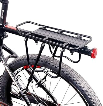 Adjustable Rear Bike Cargo Rack – Aluminum Alloy
