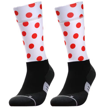 Polka Dot Climber Cycling Aero Socks