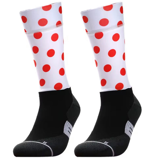 Polka Dot Climber Cycling Aero Socks