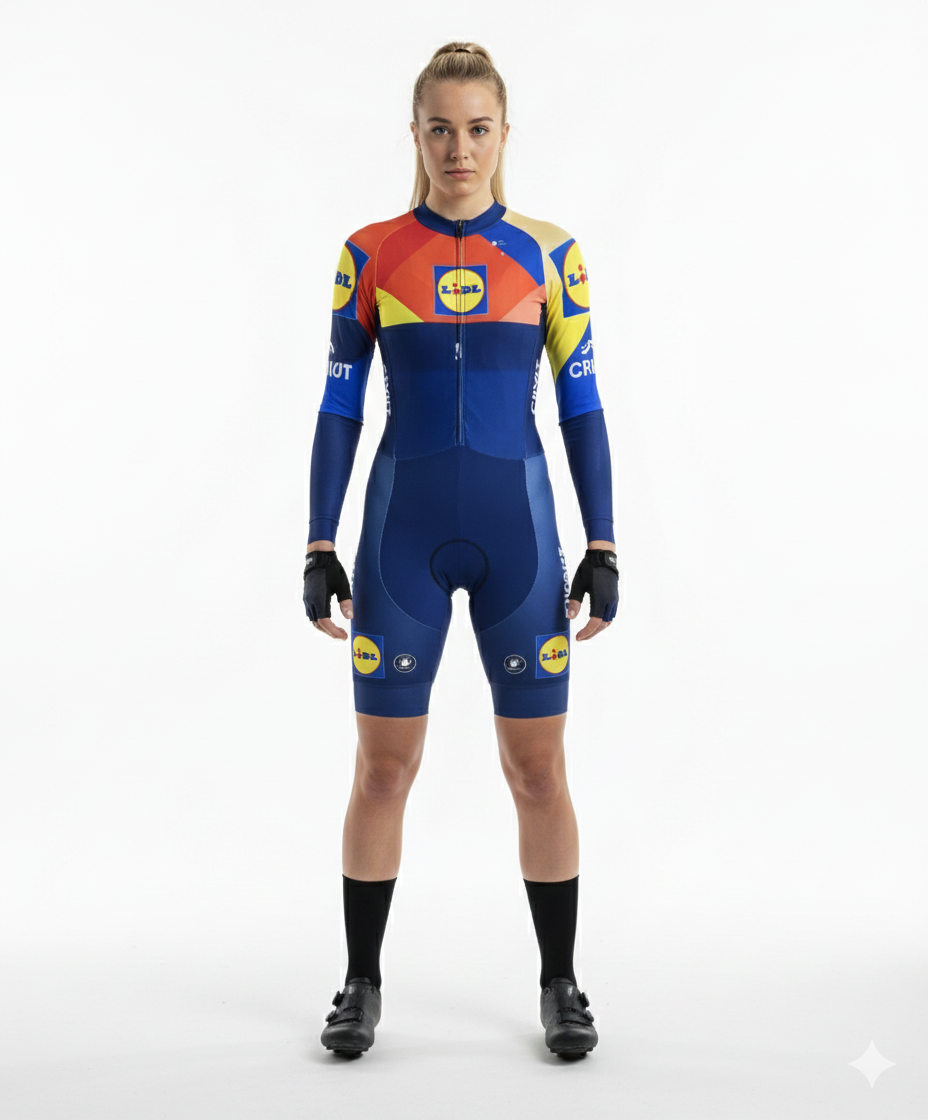 Trek Long Sleeve Cycling Skinsuit – Aero Fit & Performance