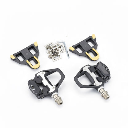 Racework Road Bike Clipless Pedals with Cleats