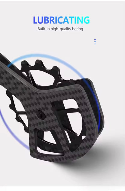 Carbon Oversized Rear Derailleur Pulley Cage – Shimano R6800