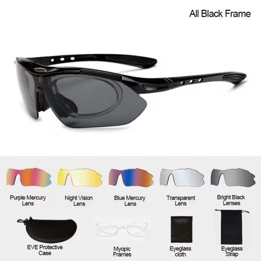 Cycling Sunglasses Interchangeable Lenses