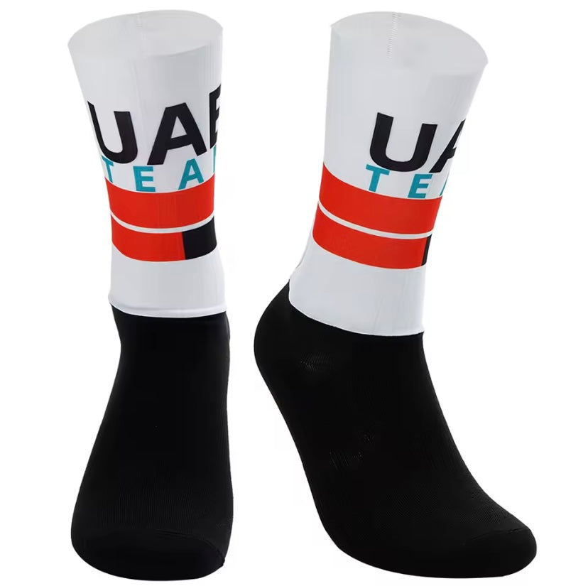 UAE Team Emirates Cycling Aero Socks