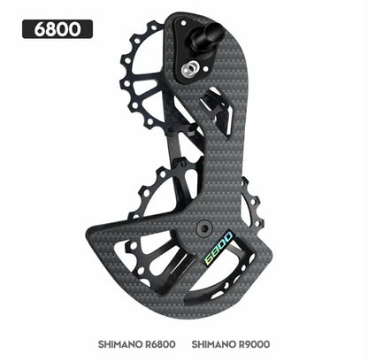 Carbon Oversized Rear Derailleur Pulley Cage – Shimano R6800