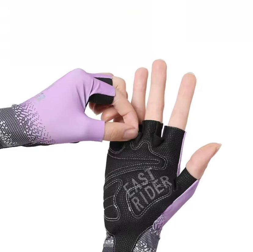 East Rider Half Finger Cycling Gloves