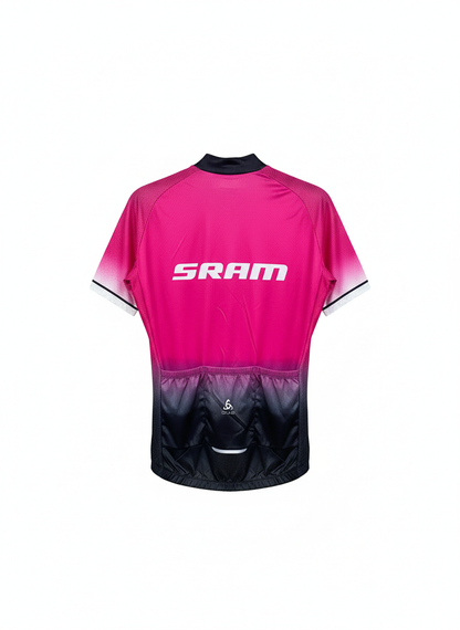 SRAM UCI World Tour Cycling Jersey – Magenta Edition