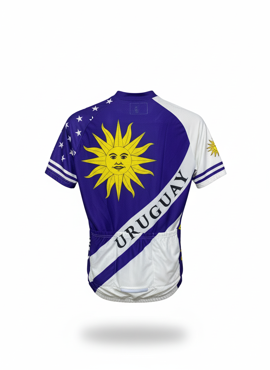 Coolmax Uruguay Cycling Jersey – Sun of May Edition