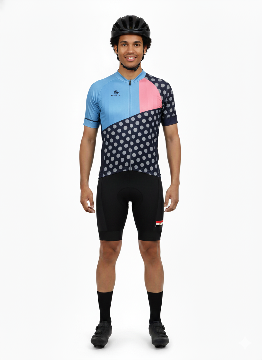 Puolin Polka Dot Cycling Jersey