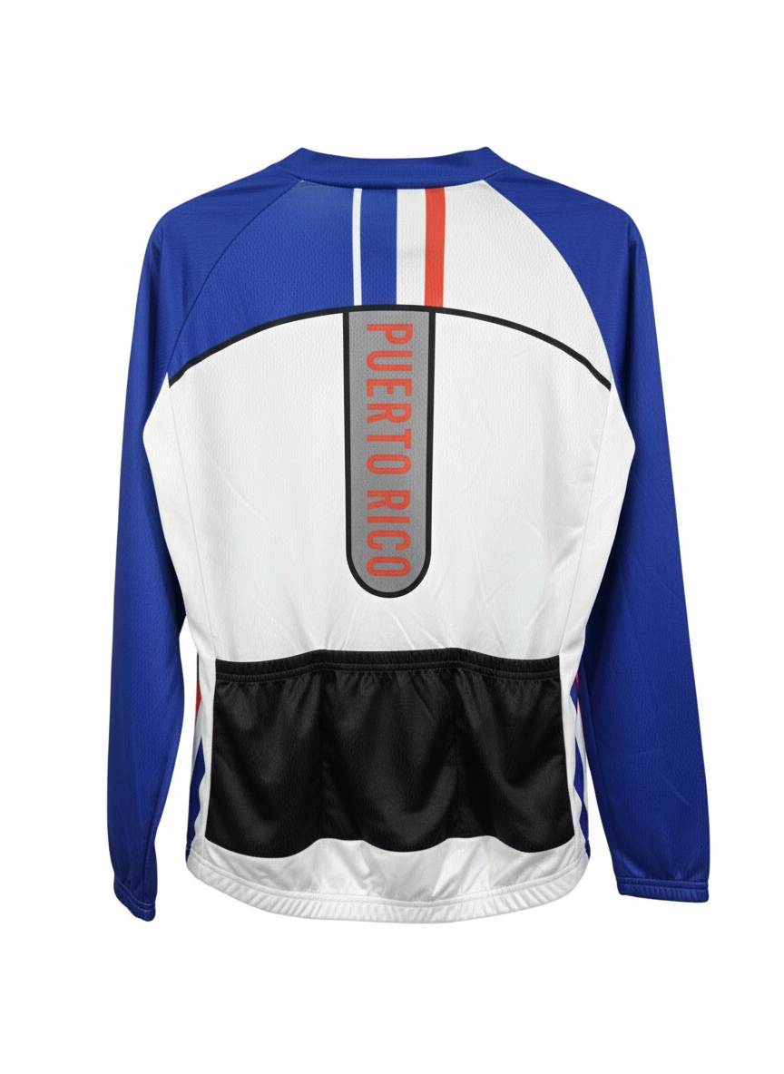 Puerto Rico National Cycling Jersey – Long Sleeve Edition