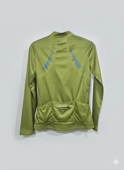 Crivit Lime Flow – Long Sleeve Cycling Jersey