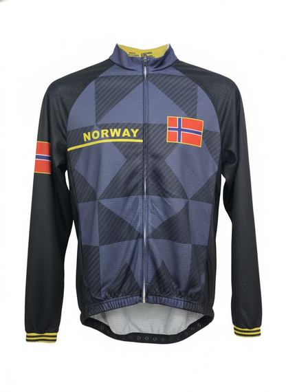 Norway National Cycling Team Jersey – Long Sleeve Edition
