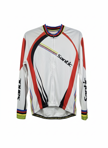 Santic Pro Aero Jersey – Long Sleeve (World Champion Inspired)