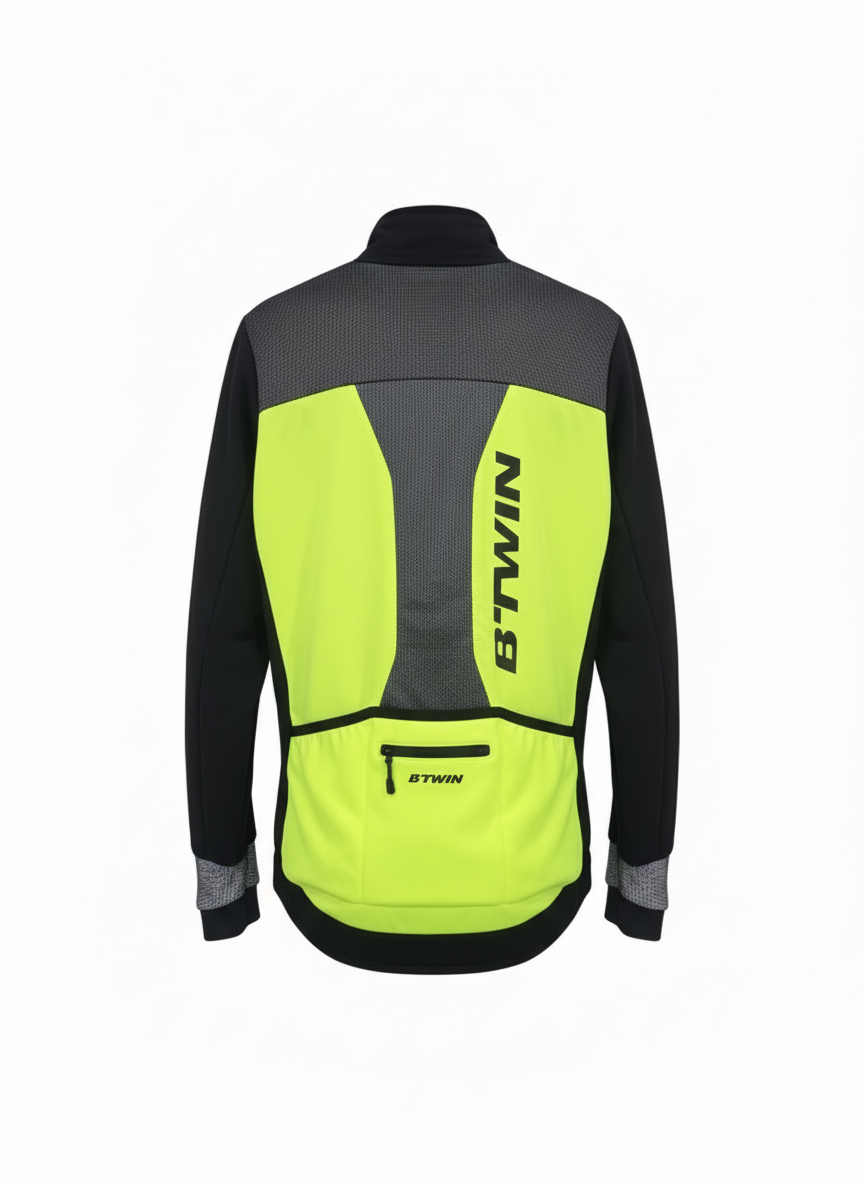 B’TWIN High-Visibility Cycling Jacket