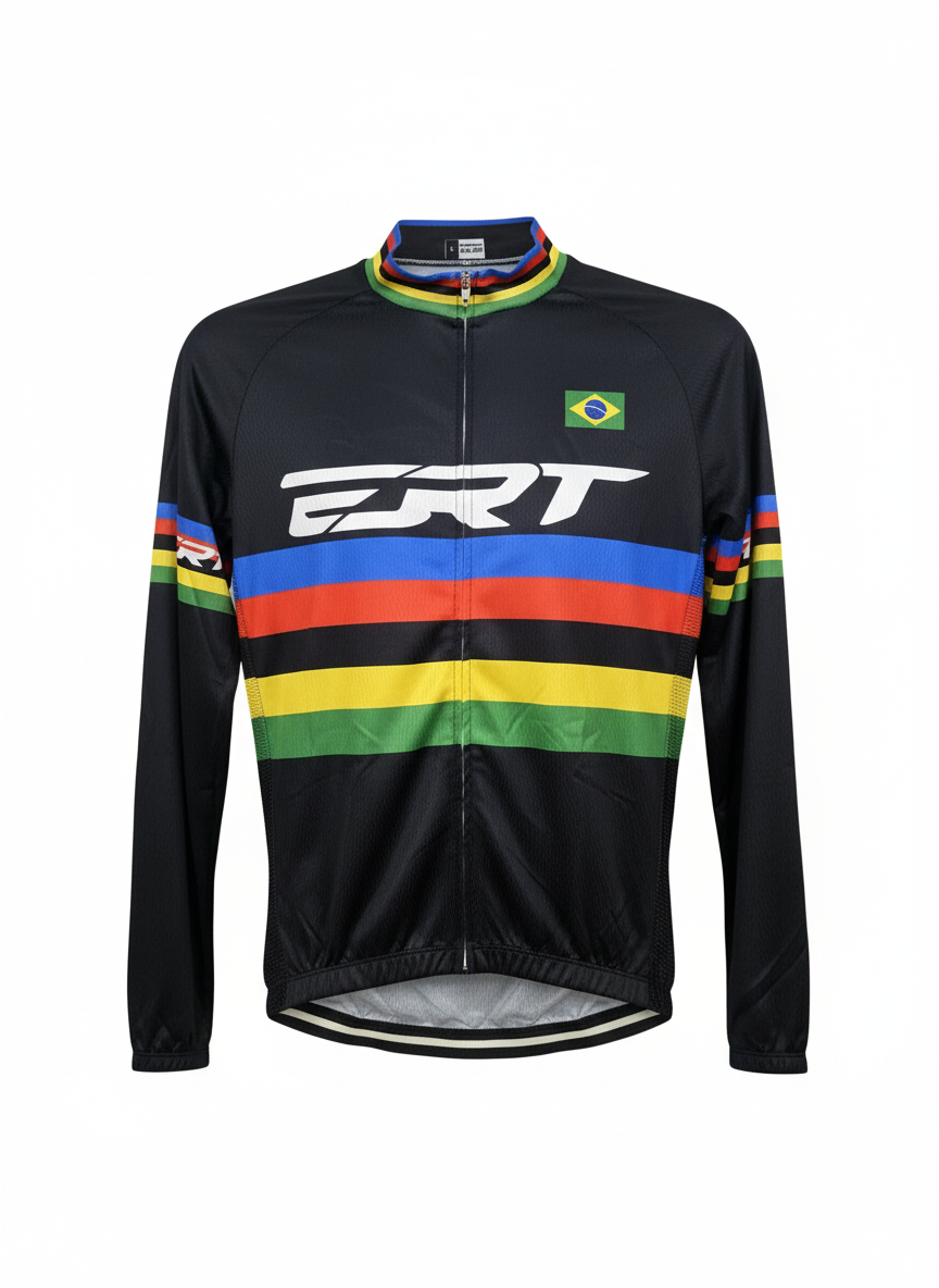 ERT Brazil Edition – Long Sleeve Cycling Jersey