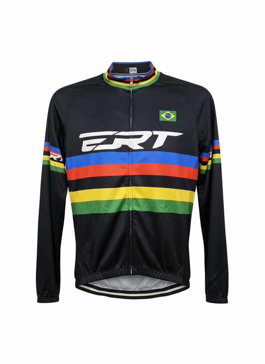 ERT Brazil Edition – Long Sleeve Cycling Jersey